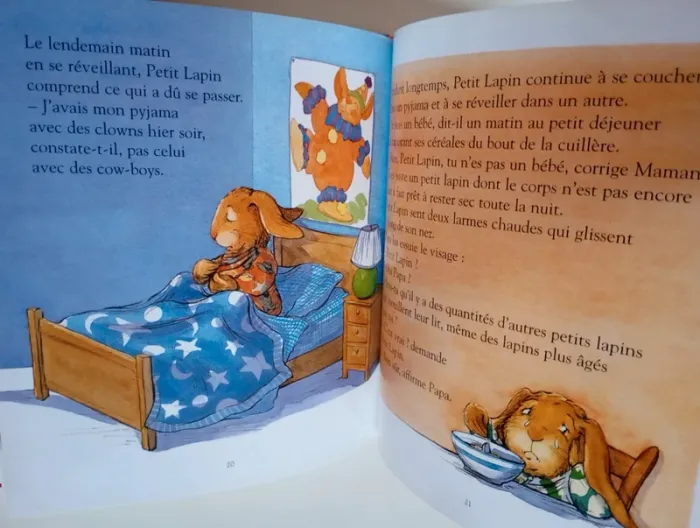 Petit lapin : le pipi au lit - photo numéro 4