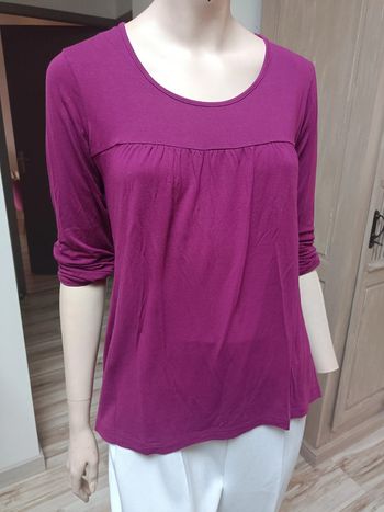 Tee shirt femme Damart manche longue