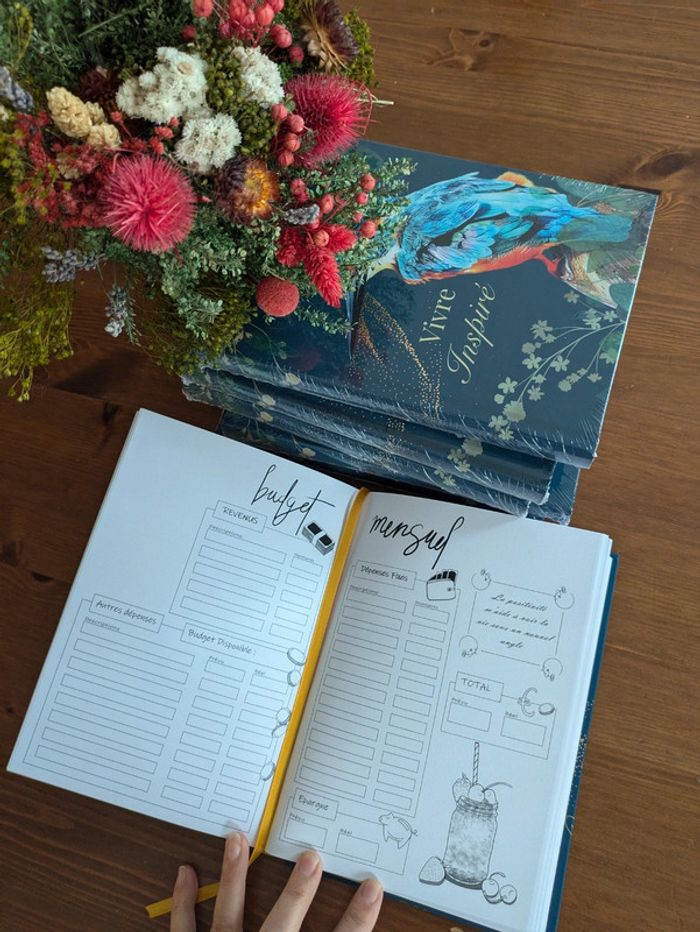 Agenda/Bullet Journal de luxe, perpétuel 12 Mois - photo numéro 7