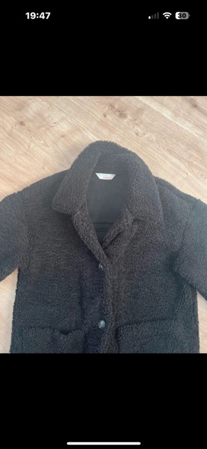 Manteau d’hiver fourré Camaïeu taille 40 - photo numéro 2