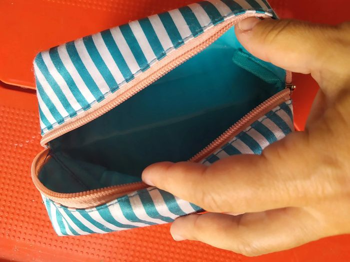 Trousse rayée Cottonblue - photo numéro 3