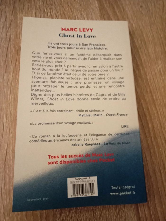 Marc Levy 📚 Gost in love - photo numéro 2