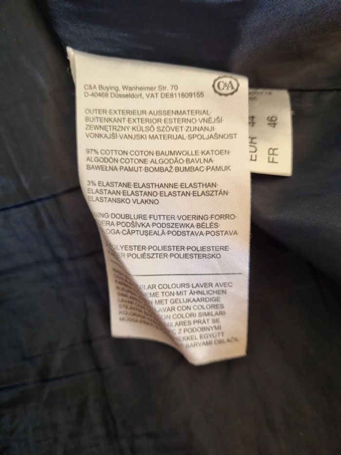 Robe bleu marine mi longue sans manches - photo numéro 13