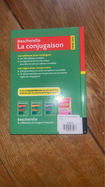 Besherelle conjugaison jamais utilisé 