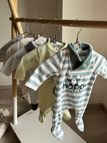 Lot de 5 pyjamas en velours