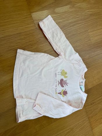 T-shirt manches longues Tape à l’œil fille taille 9 mois