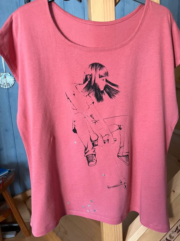 tunique imprimée fantaisie