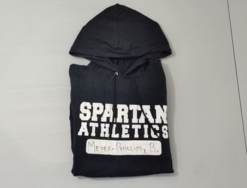 Vêtement Homme Sweatshirts Sweats pull à capuche noir marqué Champion Authentic taille L #Retrostree