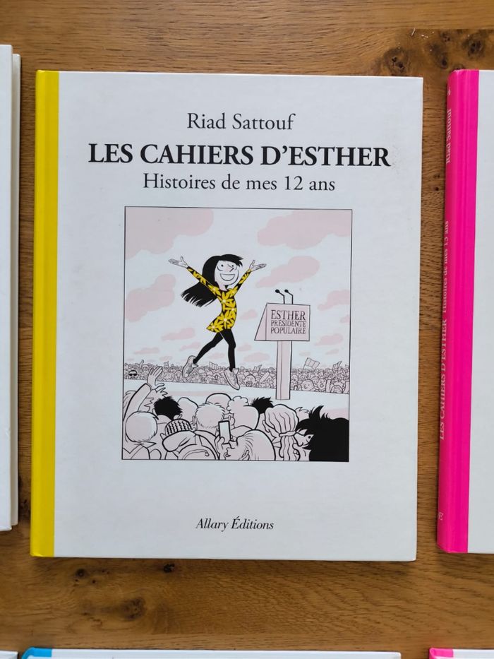 Lot de 8 livres les cahiers d' Esther - photo numéro 4