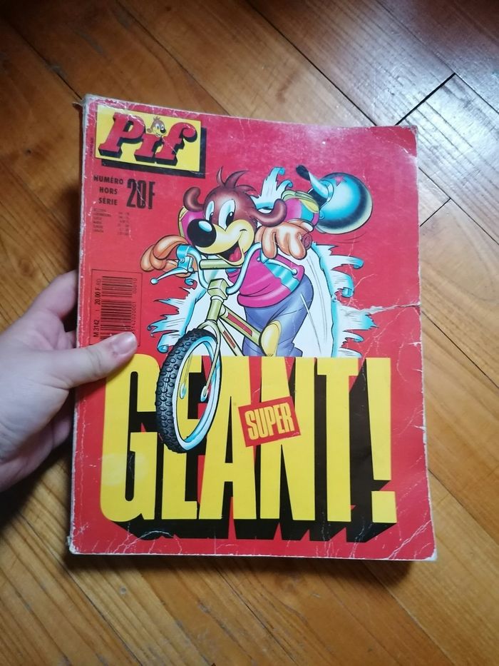 Pif géant super  vintage