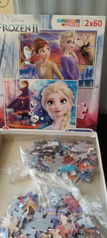 Puzzles reine des neiges Clementoni
