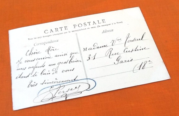 Carte postale ancienne Ailly-sur-Noye (Somme) L' Hôtel de Ville - photo numéro 3