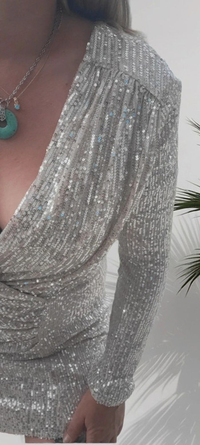 Robe portefeuille blazer taille 40 - photo numéro 7