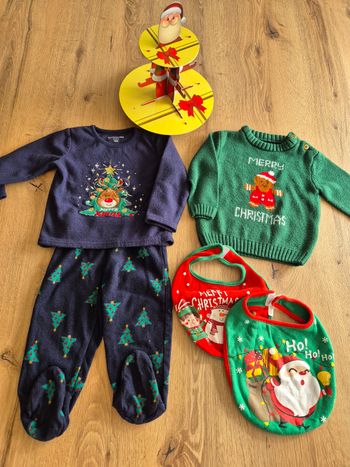 Lot exclusif "spécial Noël" 9/12 mois