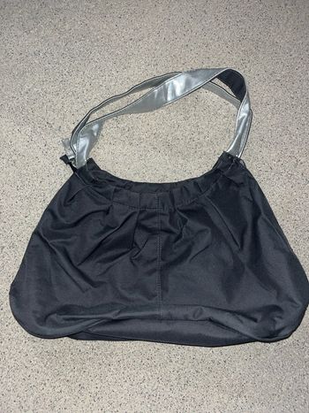 Sac besace gris