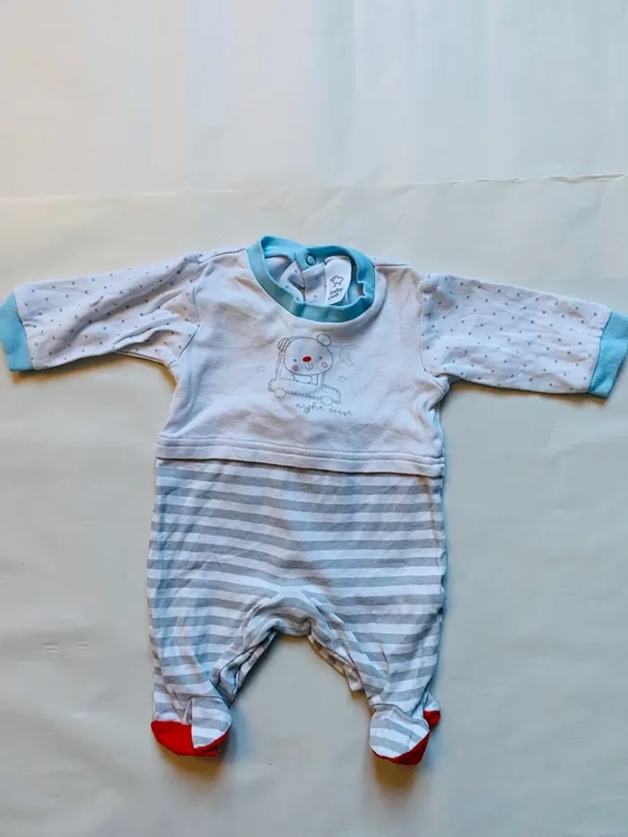 Lot 8 pyjamas garçon 1 mois - photo numéro 3