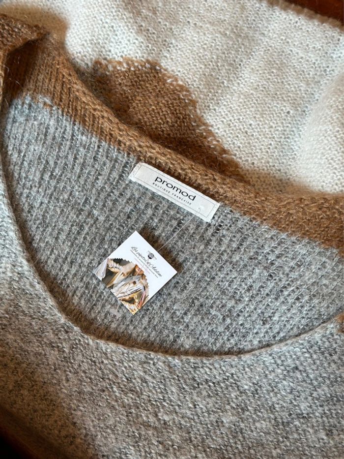 Pull doux en mohair - Taille 38 - Promod - photo numéro 5