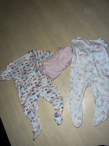Lot de 3 pyjama 1 pièce