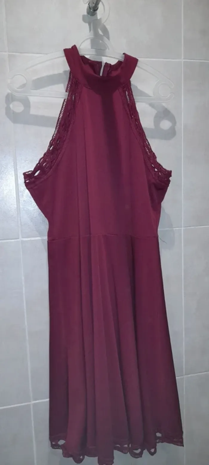 Robe Licol Bordeaux