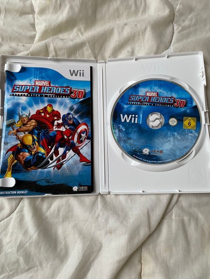 Jeu Nintendo wii Marvel super heroes 3D - photo numéro 2