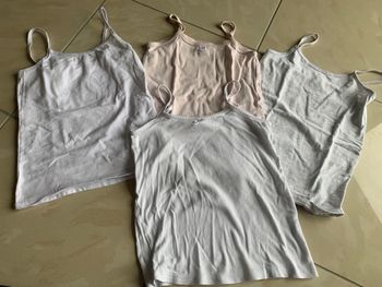 Lot de 4 débardeurs
