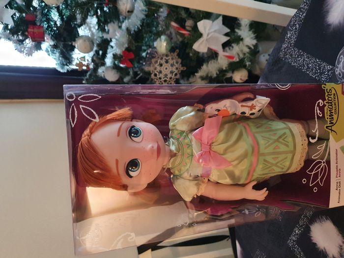 Poupée Disney Animators collection Anna neuve 38 cm - photo numéro 8