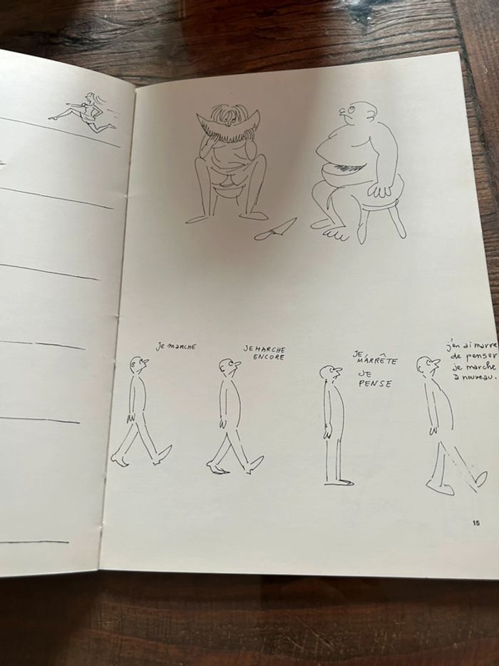 Livre - bizarre 42 - carnet de croquis wolinski 1965 1966 - la vue - photo numéro 5