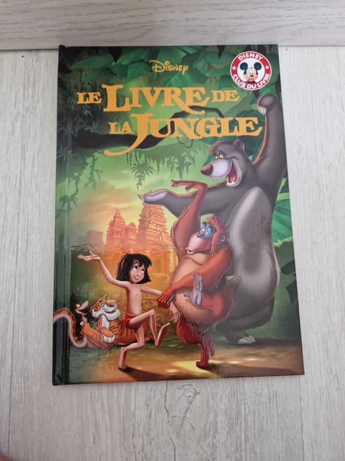 Livre le livre de la jungle