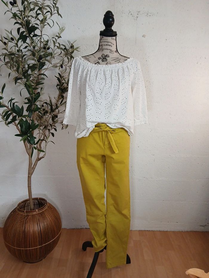 👖 Pantalon Promod – Taille 40 – 100 % coton – Très bon état - photo numéro 7