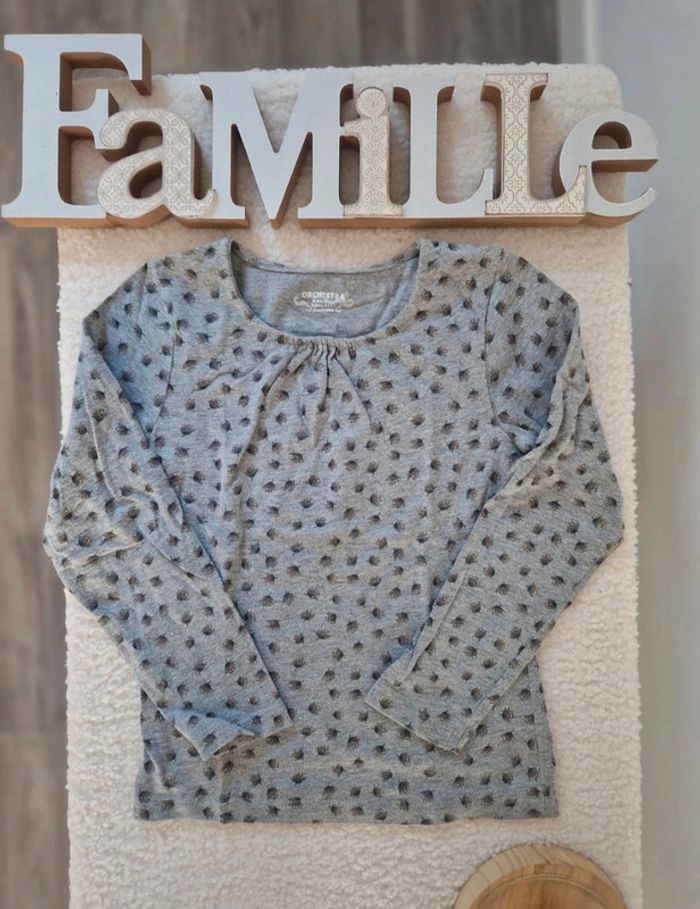 🌟 T-shirt à fleur pour Fille - 4 ans 🌟 - photo numéro 3