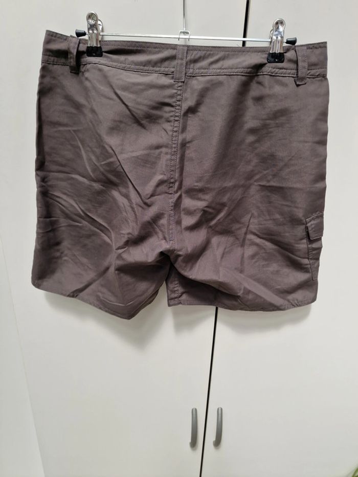 Short De Bain Plage Gris Imprimé Bleu - photo numéro 4