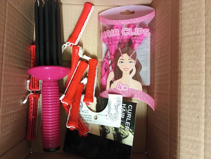 Lot accessoires cheveux bouclés - photo numéro 2