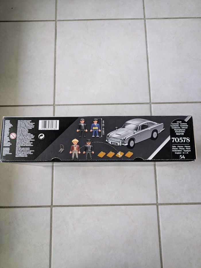 Playmobil 007 James Bond aston Martin db5 édition goldfinger 70578 - photo numéro 4