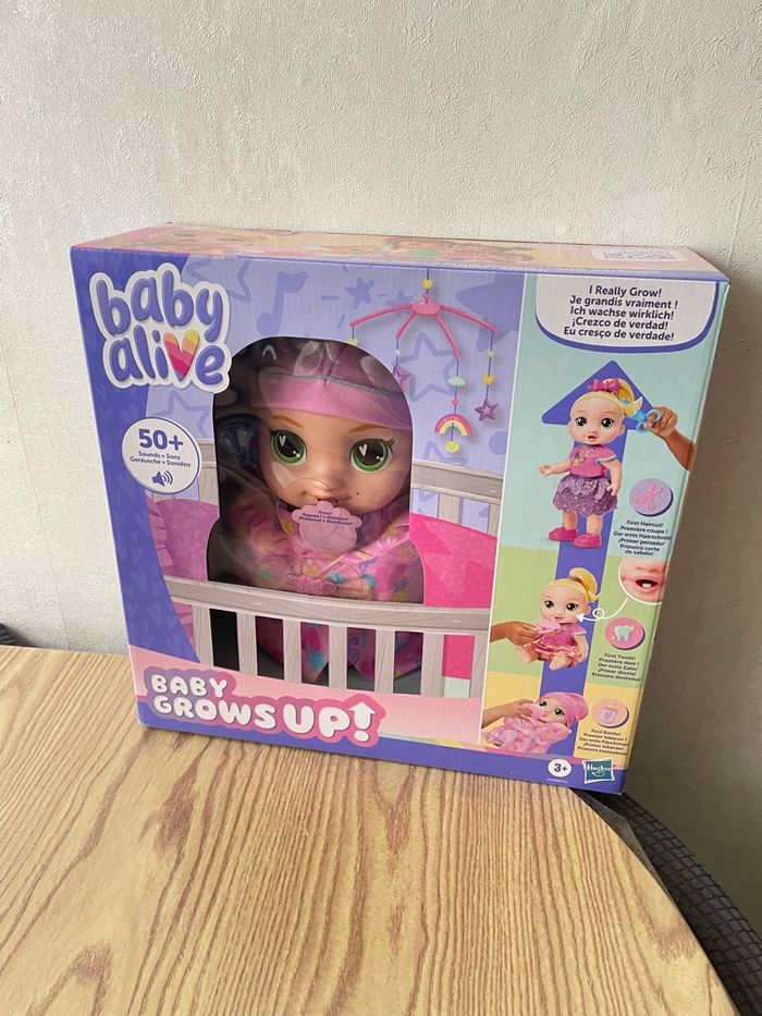 Baby Alive bébé grandit de Hasbro