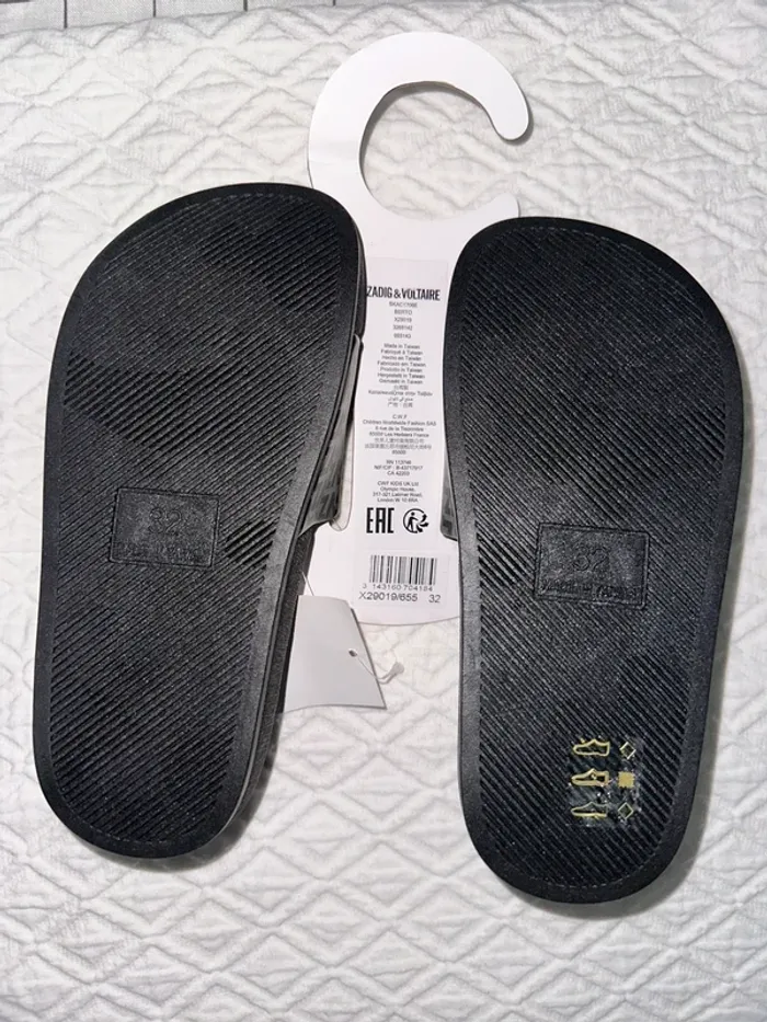 Paire de sandales Zadig & Voltaire t32 neuve - photo numéro 2