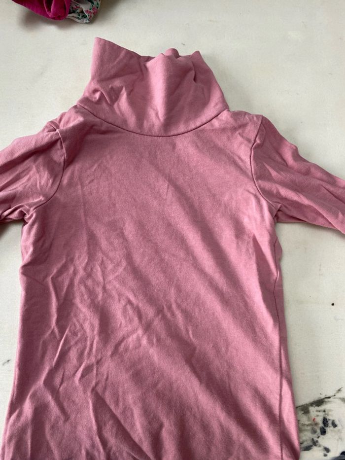 3 tee shirt col roulé 4 ans - photo numéro 3