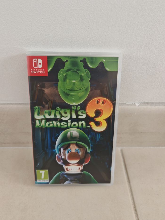 Jeu switch Luigi mansion 3