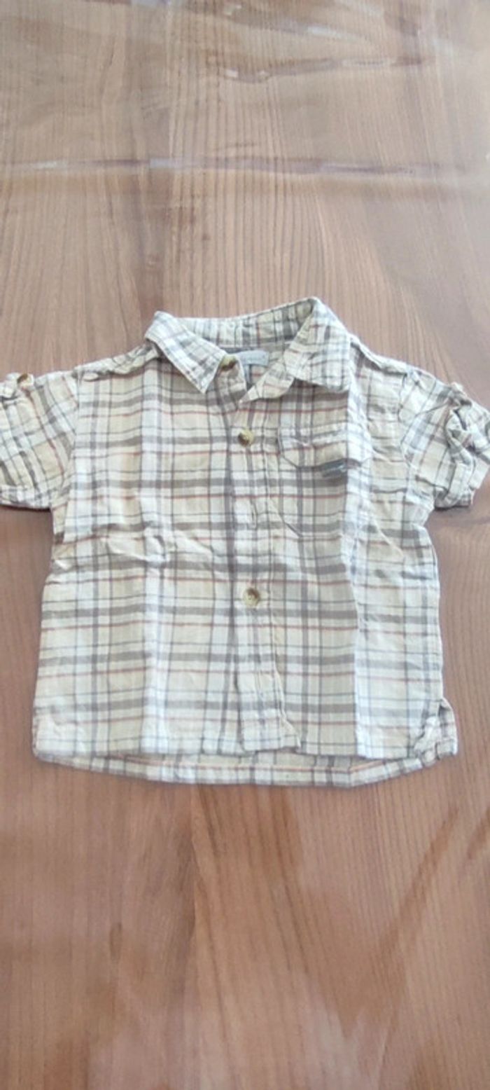 Chemise mange courtes