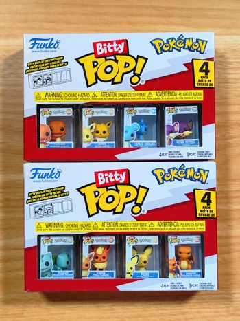 Lot de 2 Boîtes Bitty Pop! - Pokémon (Dracaufeu & Starters)