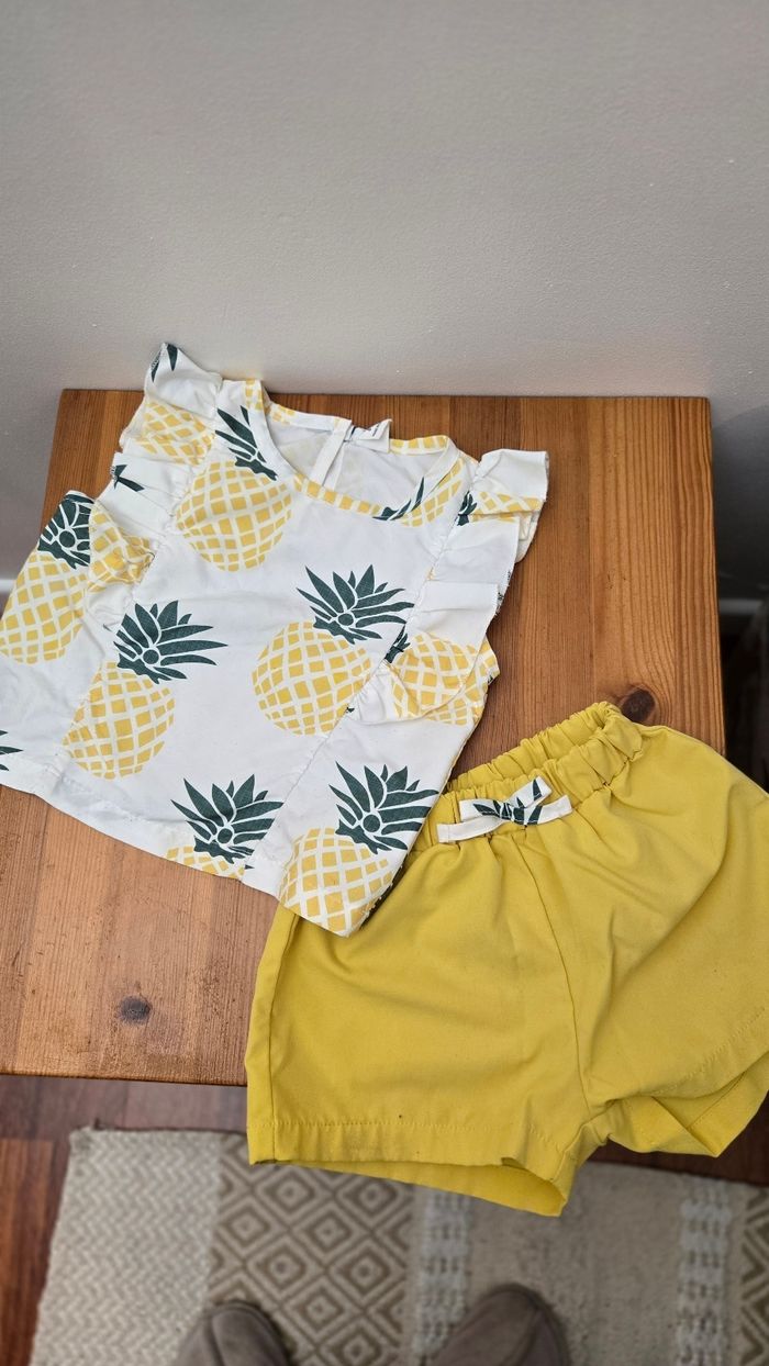 Lot vêtements fille 12 mois Été - photo numéro 8