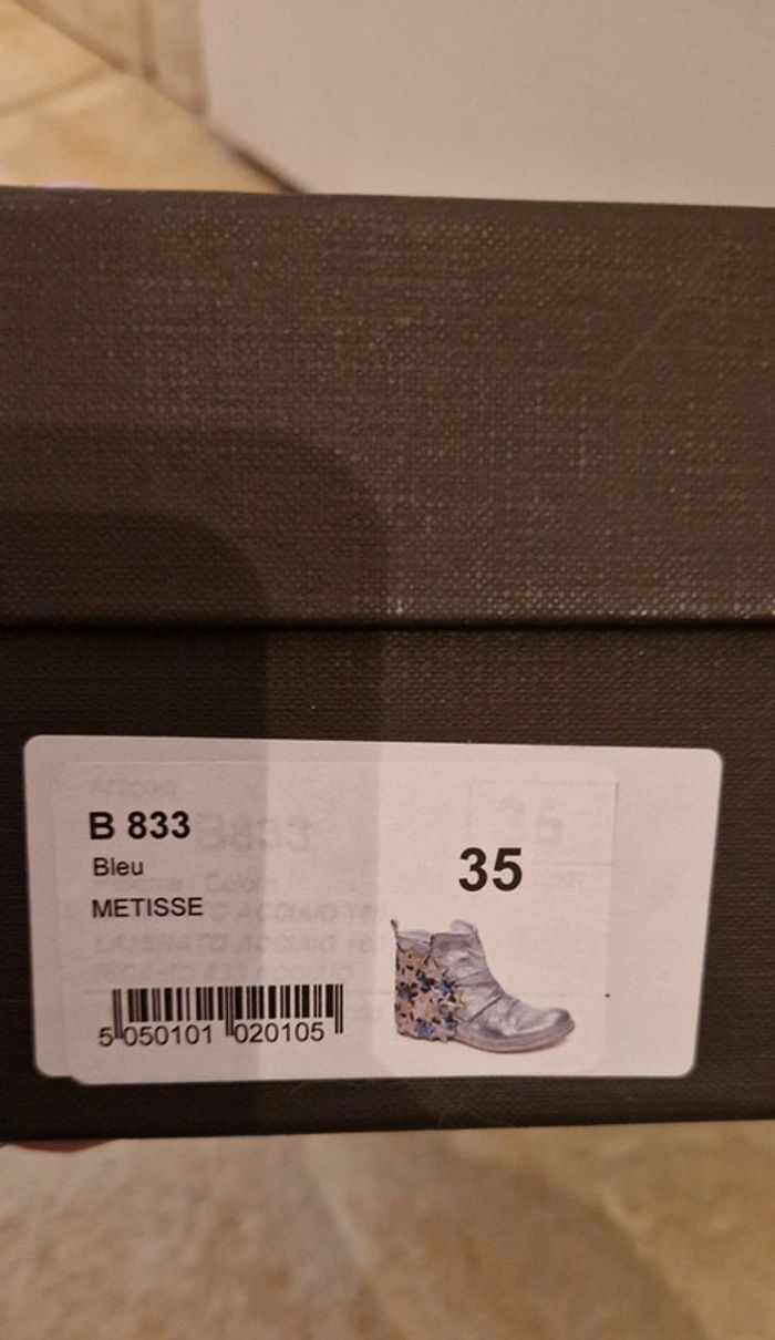 Bottines en cuir étoile Métisse - photo numéro 18