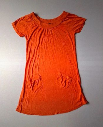 Robe été orange 36