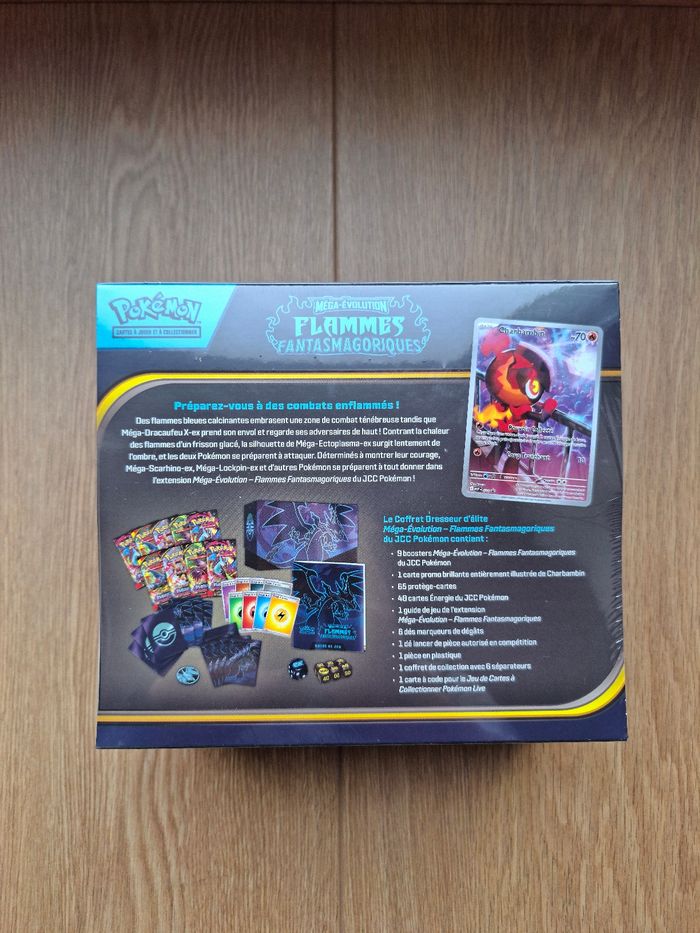ETB Pokémon ME2 Flammes Fantasmagoriques - photo numéro 2