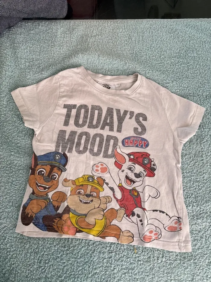 T-shirt Paw Patrol 3 ans