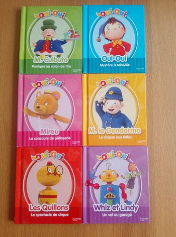 Livre enfant - Lot de 6 petits livres Oui oui