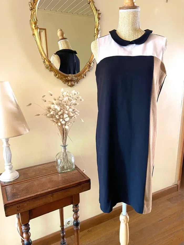 Robe Elégante à Col Claudine - Sinequanone - Taille 40 - photo numéro 2