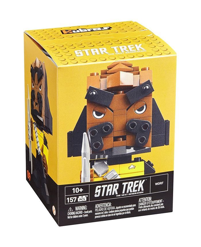 MEGA BLOKS KUBROS STAR TREK THE NEXT GENERATION WORF DTW68