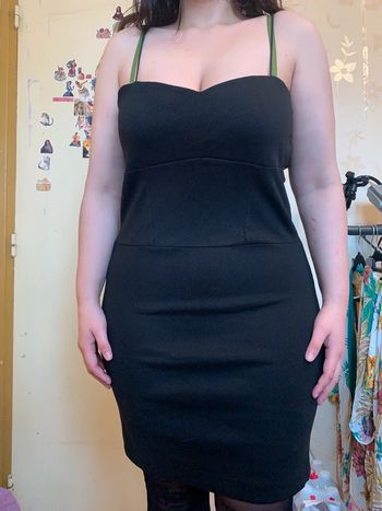 Robe moulante côtelée • Taille XL