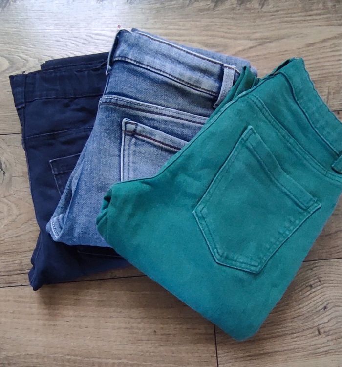 Lot 3 jeans 8 ans - garçon
