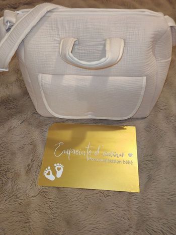 Sac à langer personnalisable 